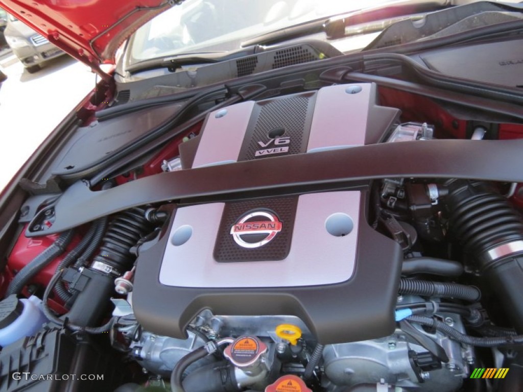 2013 Nissan 370Z Sport Coupe 3.7 Liter DOHC 24-Valve CVTCS V6 Engine Photo #80120310