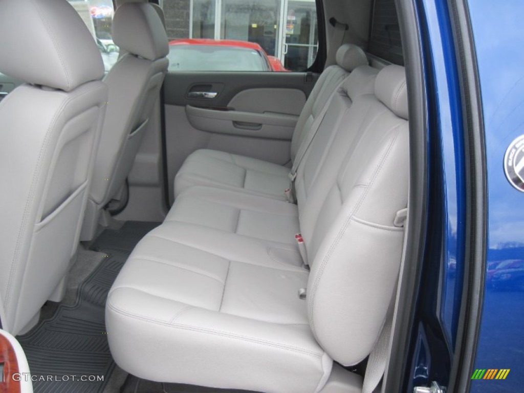 Light Titanium Interior 2013 Chevrolet Avalanche LT 4x4 Black Diamond Edition Photo #80120352