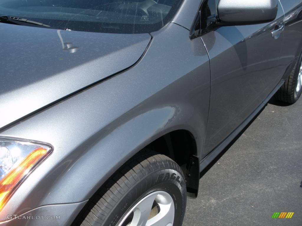 2005 Murano SL AWD - Platinum Metallic / Charcoal photo #10