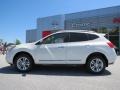 2013 Pearl White Nissan Rogue SV  photo #2