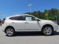 2013 Pearl White Nissan Rogue SV  photo #6