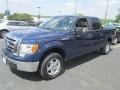 2010 Dark Blue Pearl Metallic Ford F150 XLT SuperCrew  photo #5