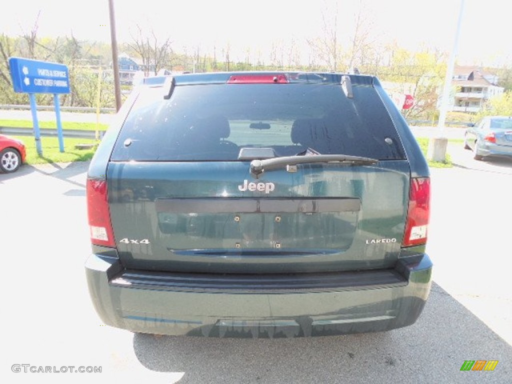 2005 Grand Cherokee Laredo 4x4 - Deep Beryl Green Pearl / Khaki photo #4