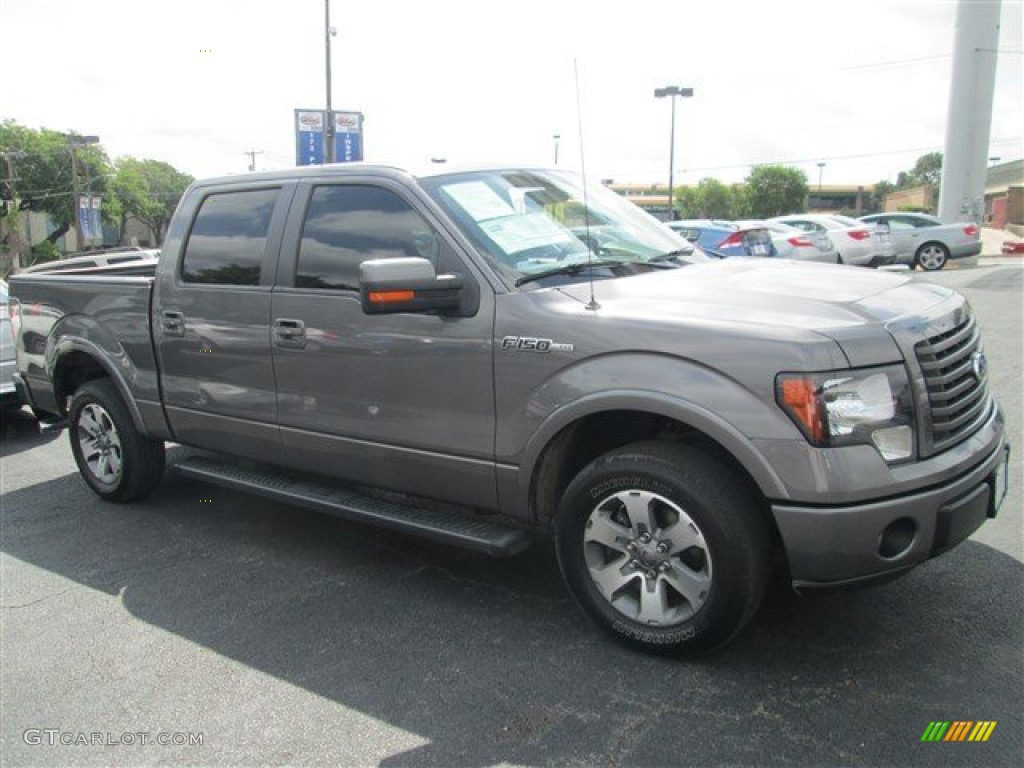 2011 F150 FX2 SuperCrew - Sterling Grey Metallic / Black photo #1