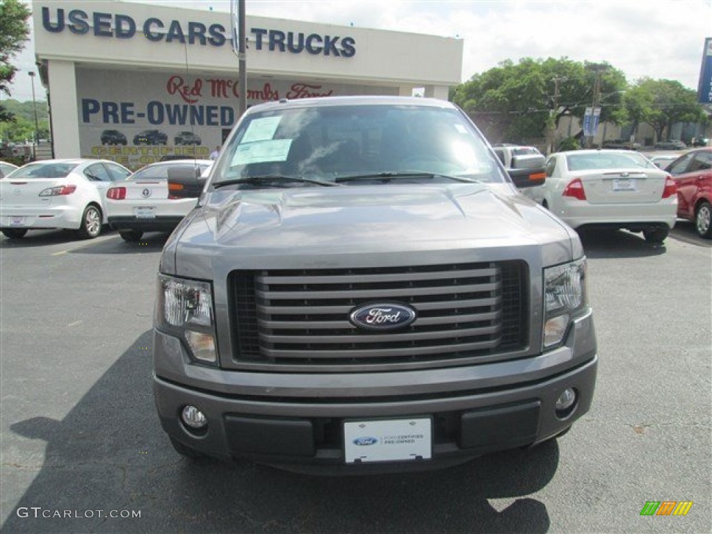 2011 F150 FX2 SuperCrew - Sterling Grey Metallic / Black photo #4