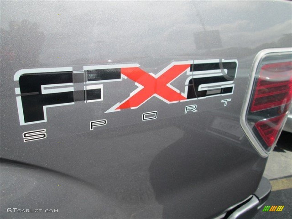 2011 F150 FX2 SuperCrew - Sterling Grey Metallic / Black photo #9