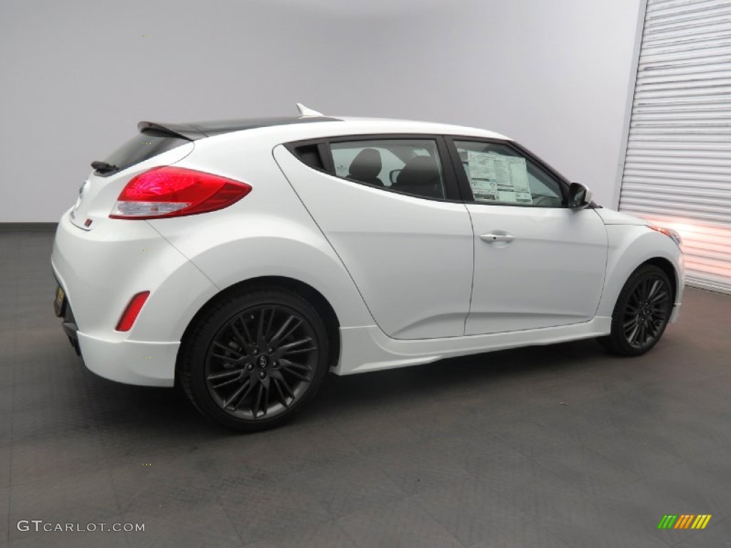 Century White 2013 Hyundai Veloster RE:MIX Edition Exterior Photo #80121760