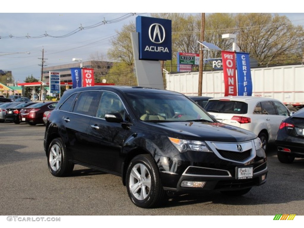 Crystal Black Pearl Acura MDX