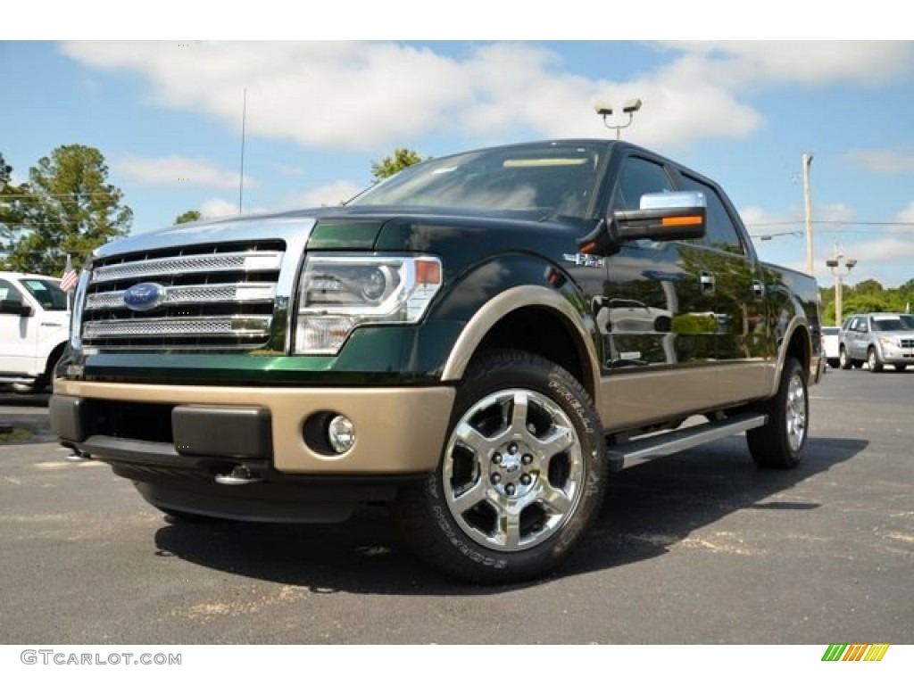 2013 Green Gem Metallic Ford F150 Lariat SuperCab 80117643 GTCarLot