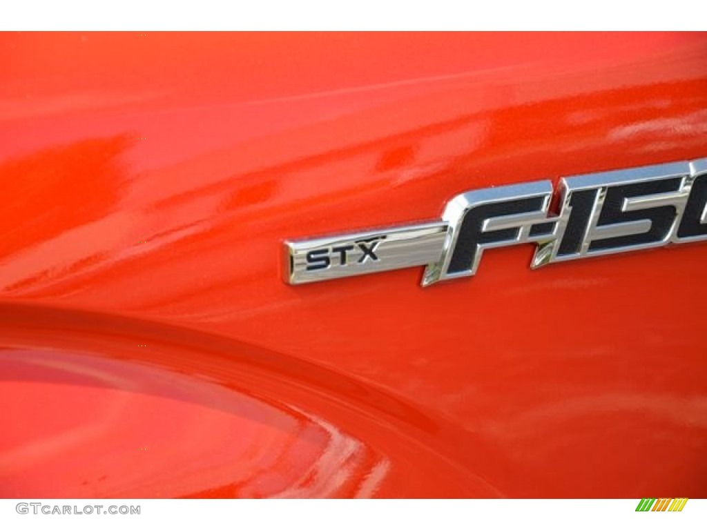 2013 F150 STX SuperCab - Race Red / Steel Gray photo #11