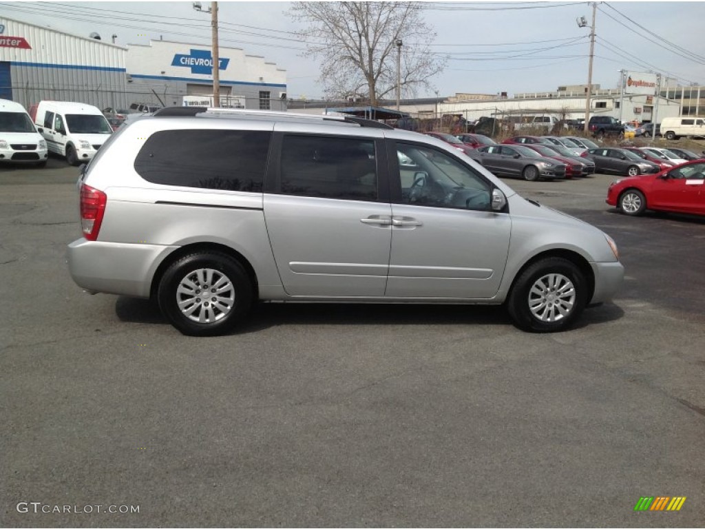 Bright Silver 2012 Kia Sedona LX Exterior Photo #80123888