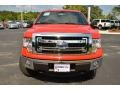 2013 Race Red Ford F150 XLT Regular Cab 4x4  photo #2