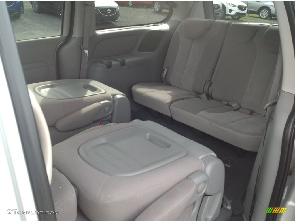 2012 Kia Sedona LX Rear Seat Photo #80124013