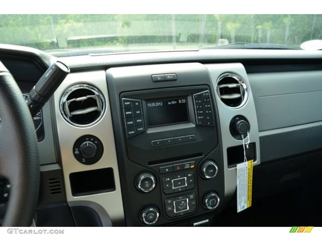 2013 F150 XLT Regular Cab 4x4 - Race Red / Steel Gray photo #17