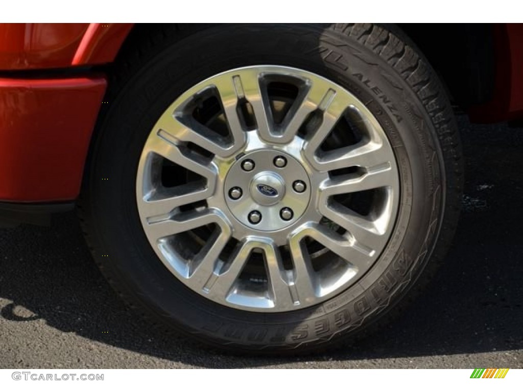 2013 Ford F150 Platinum SuperCrew 4x4 Wheel Photo #80124546