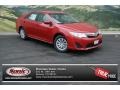 2013 Barcelona Red Metallic Toyota Camry LE  photo #1