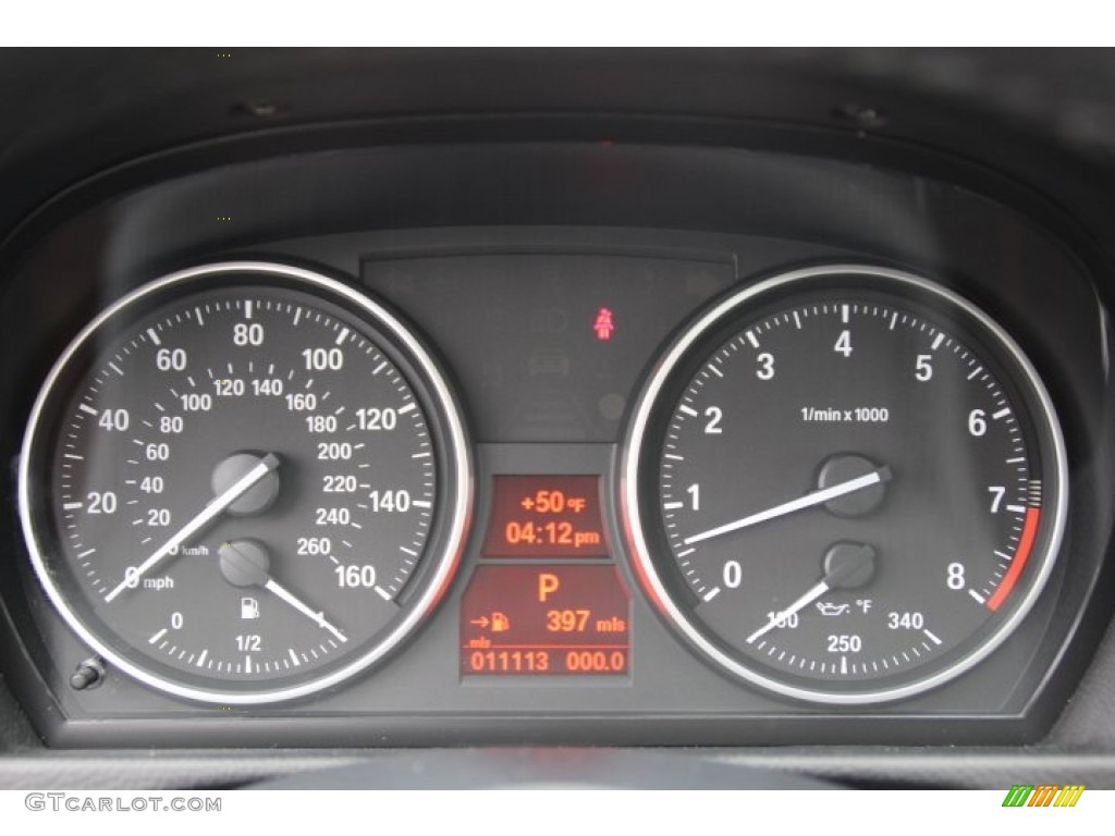2013 BMW 3 Series 328i xDrive Coupe Gauges Photo #80125242