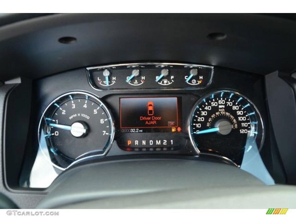 2013 Ford F150 Lariat SuperCab Gauges Photos
