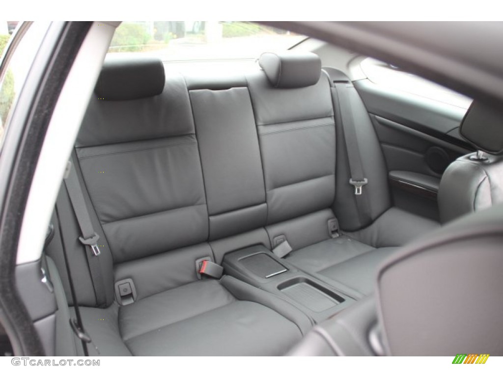 Black Interior 2013 BMW 3 Series 328i xDrive Coupe Photo #80125332