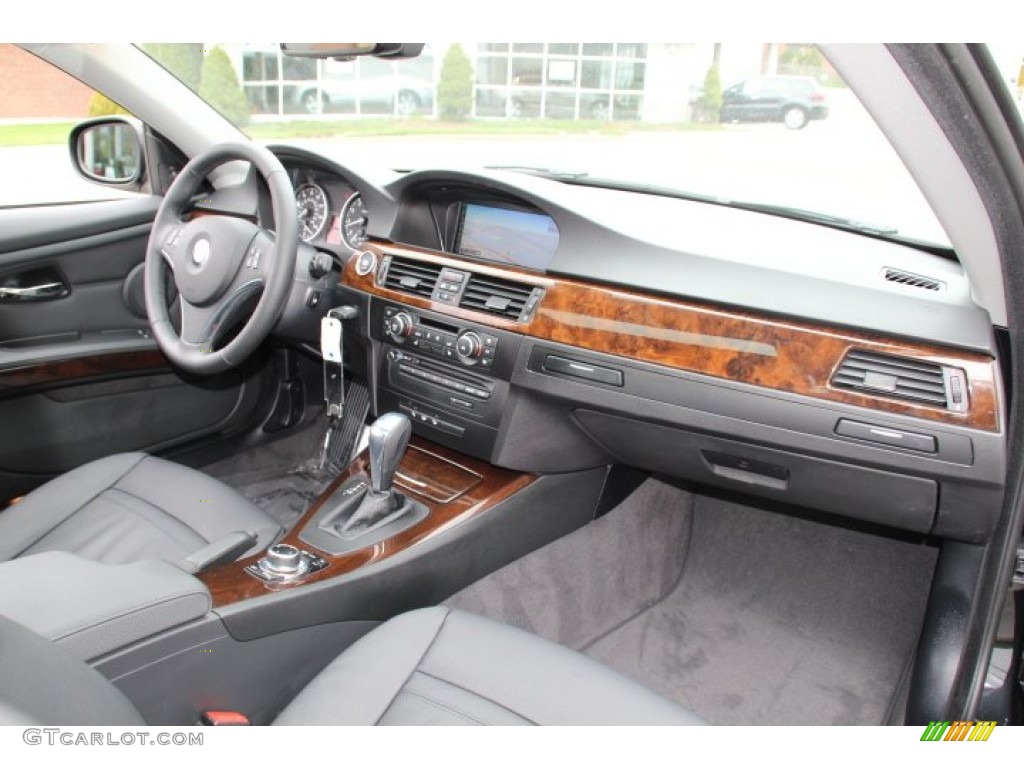 2013 BMW 3 Series 328i xDrive Coupe Black Dashboard Photo #80125350