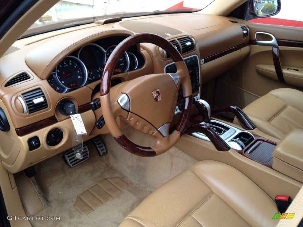 Havanna/Sand Beige Interior 2006 Porsche Cayenne S Photo #80126742