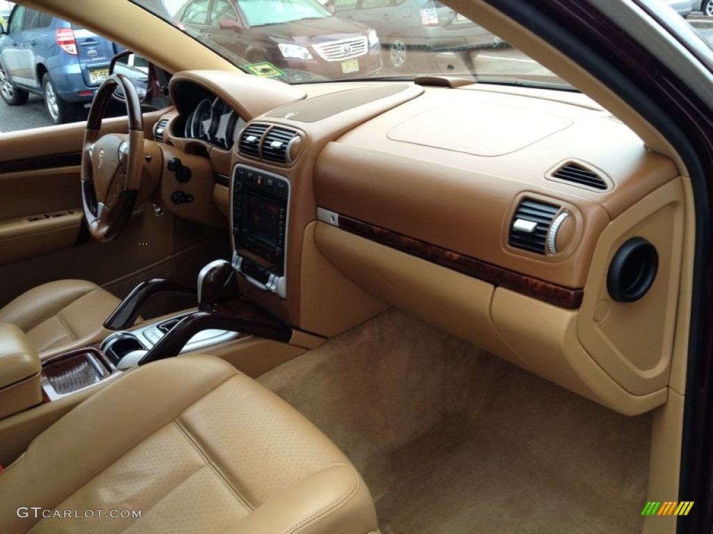 2006 Porsche Cayenne S Havanna/Sand Beige Dashboard Photo #80127028