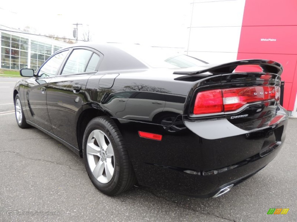 2012 Charger SE - Pitch Black / Black photo #4