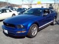 Sonic Blue Metallic 2005 Ford Mustang V6 Premium Coupe