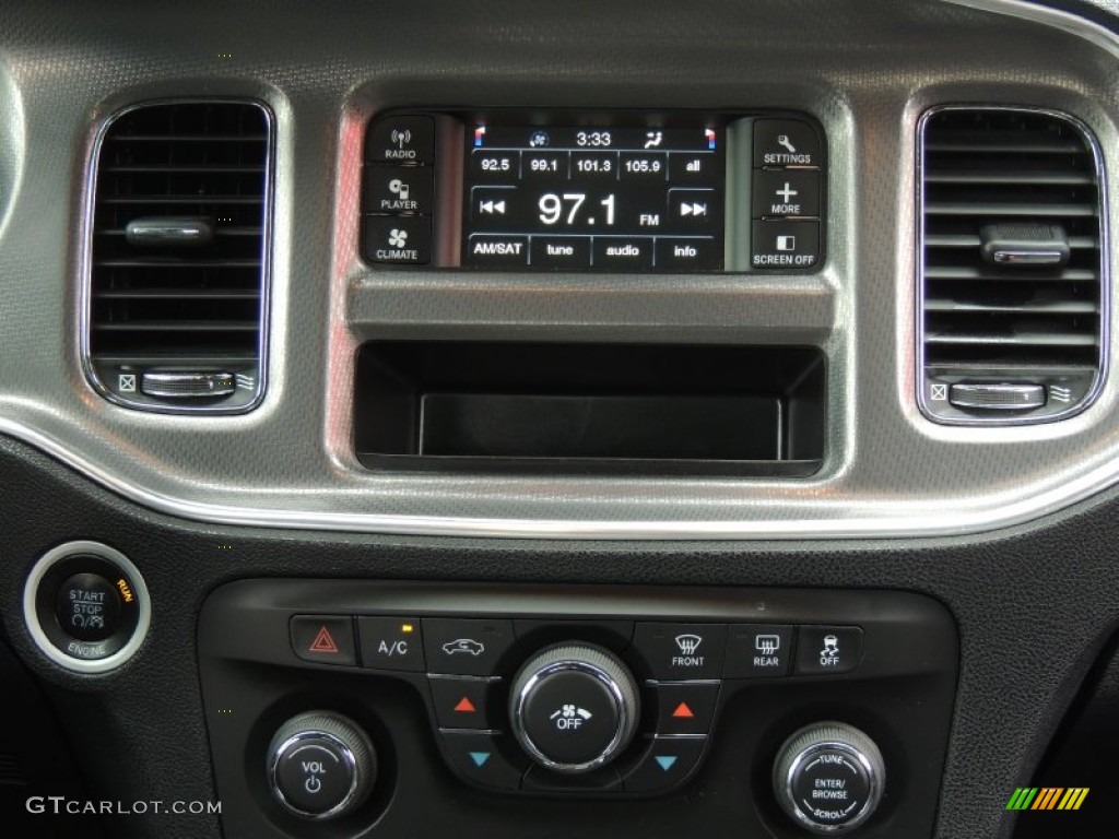 2012 Charger SE - Pitch Black / Black photo #16