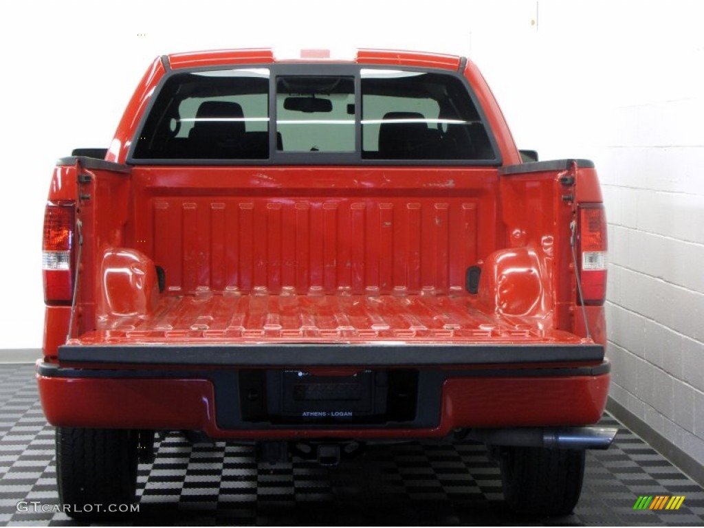 2007 F150 FX2 Sport SuperCab - Bright Red / Black photo #5