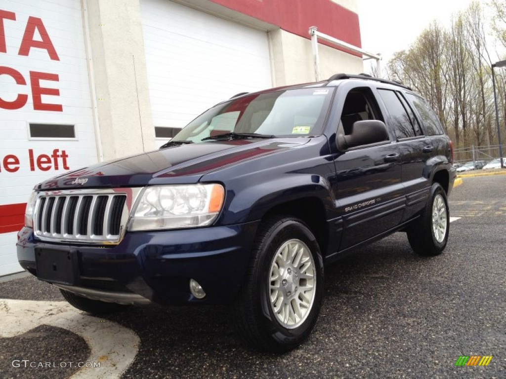 2004 Grand Cherokee Limited 4x4 - Midnight Blue Pearl / Dark Slate Gray photo #1