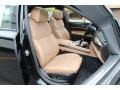 2011 BMW 7 Series Light Saddle Interior Front Seat Photo