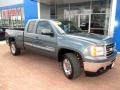 2009 Stealth Gray Metallic GMC Sierra 1500 SLE Extended Cab 4x4  photo #13