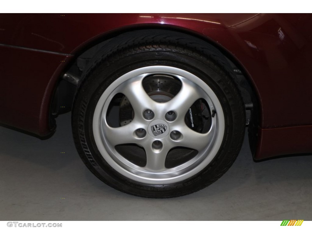 1996 911 Carrera Cabriolet - Arena Red Metallic / Cashmere Beige photo #5