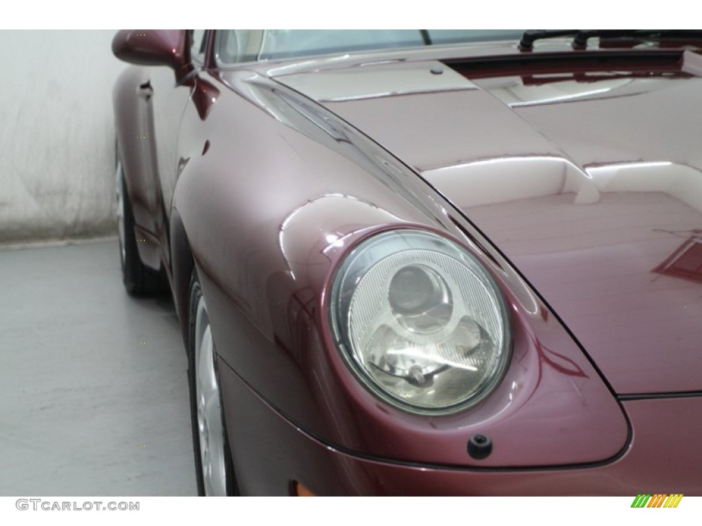 1996 911 Carrera Cabriolet - Arena Red Metallic / Cashmere Beige photo #11