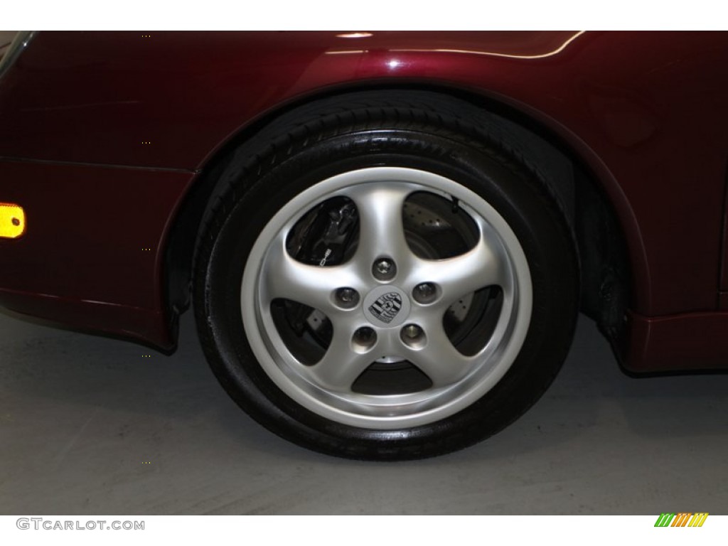 1996 911 Carrera Cabriolet - Arena Red Metallic / Cashmere Beige photo #14