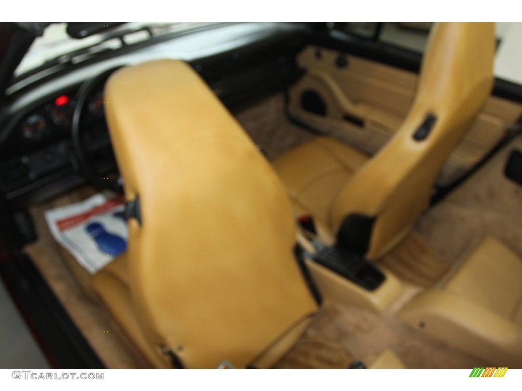 1996 911 Carrera Cabriolet - Arena Red Metallic / Cashmere Beige photo #20