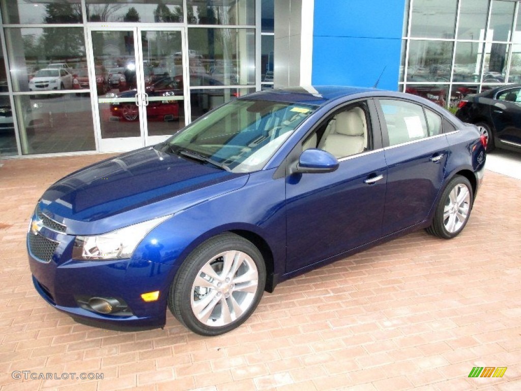 Blue Topaz Metallic 2013 Chevrolet Cruze LTZ Exterior Photo #80131689