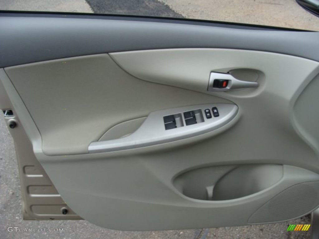 2010 Corolla LE - Desert Sand Metallic / Bisque photo #6