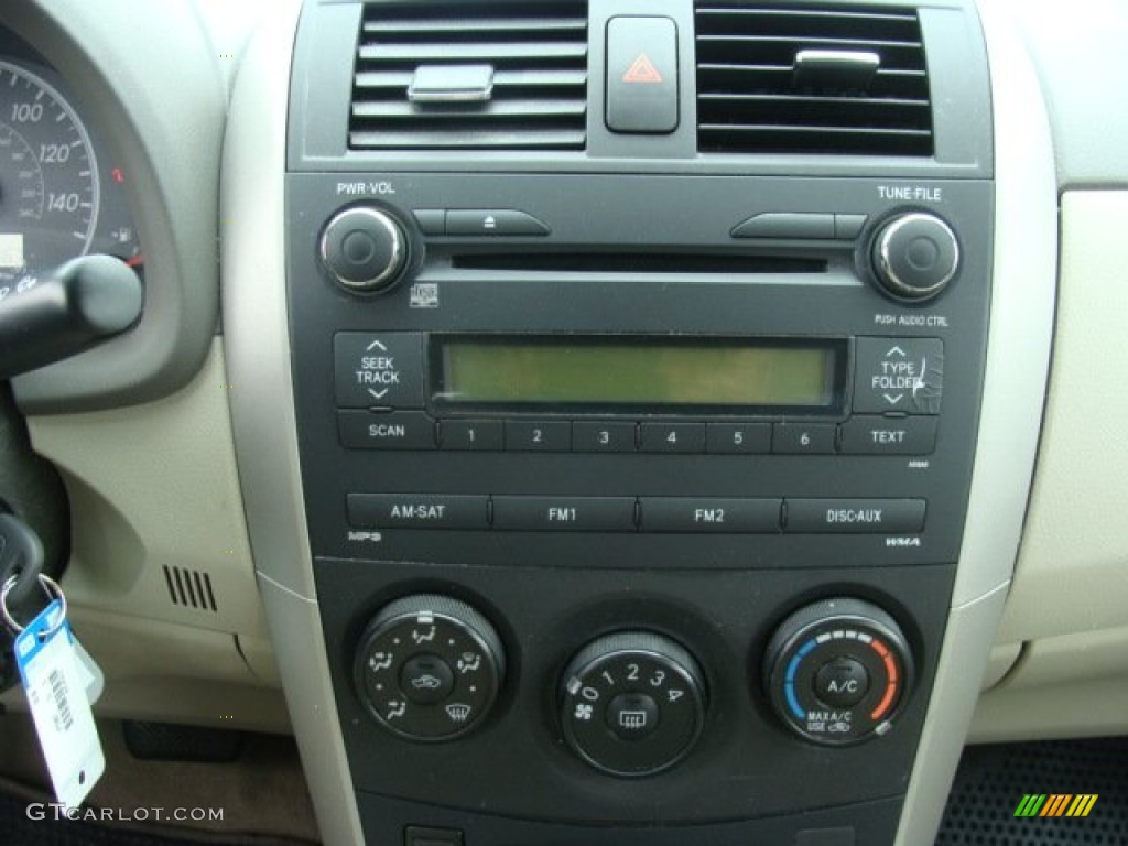 2010 Corolla LE - Desert Sand Metallic / Bisque photo #11