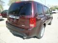 2013 Dark Cherry Pearl Honda Pilot EX-L 4WD  photo #3