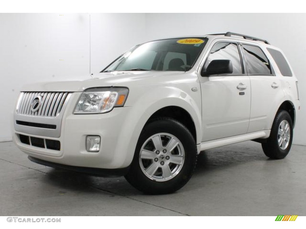 White Suede 2009 Mercury Mariner V6 Exterior Photo #80133204