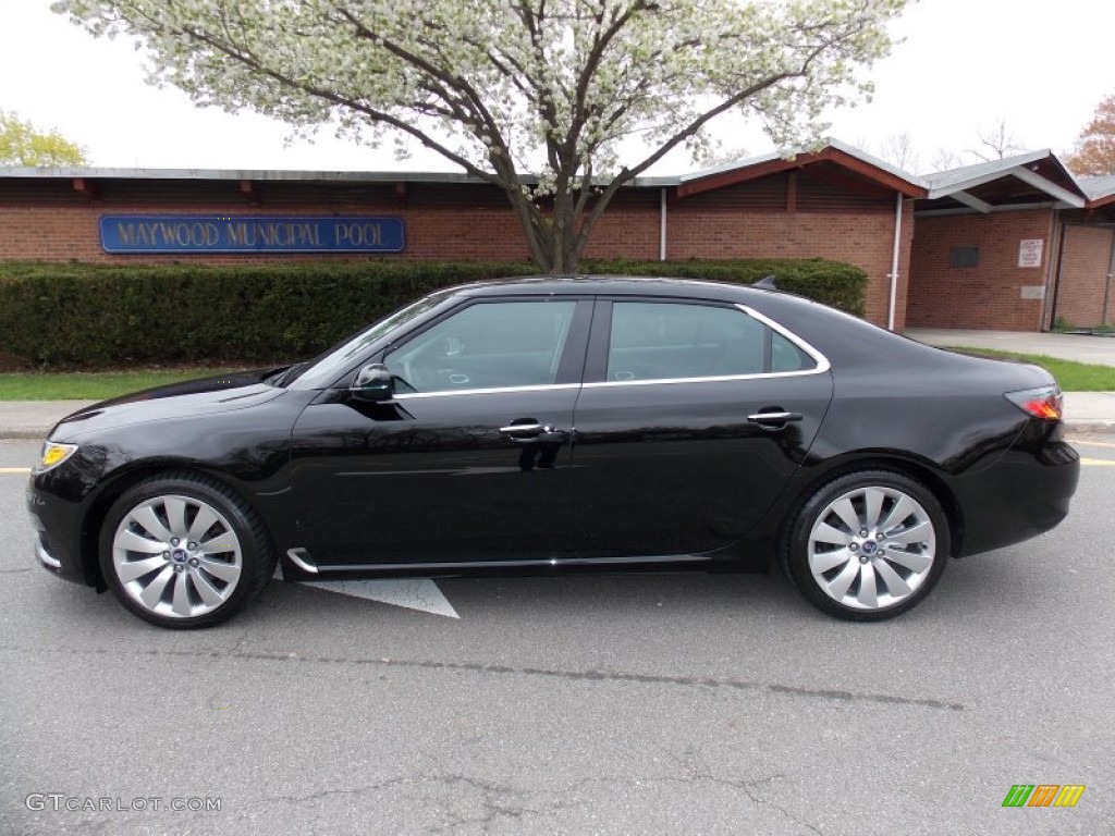 Black 2011 Saab 9-5 Aero XWD Sedan Exterior Photo #80133478
