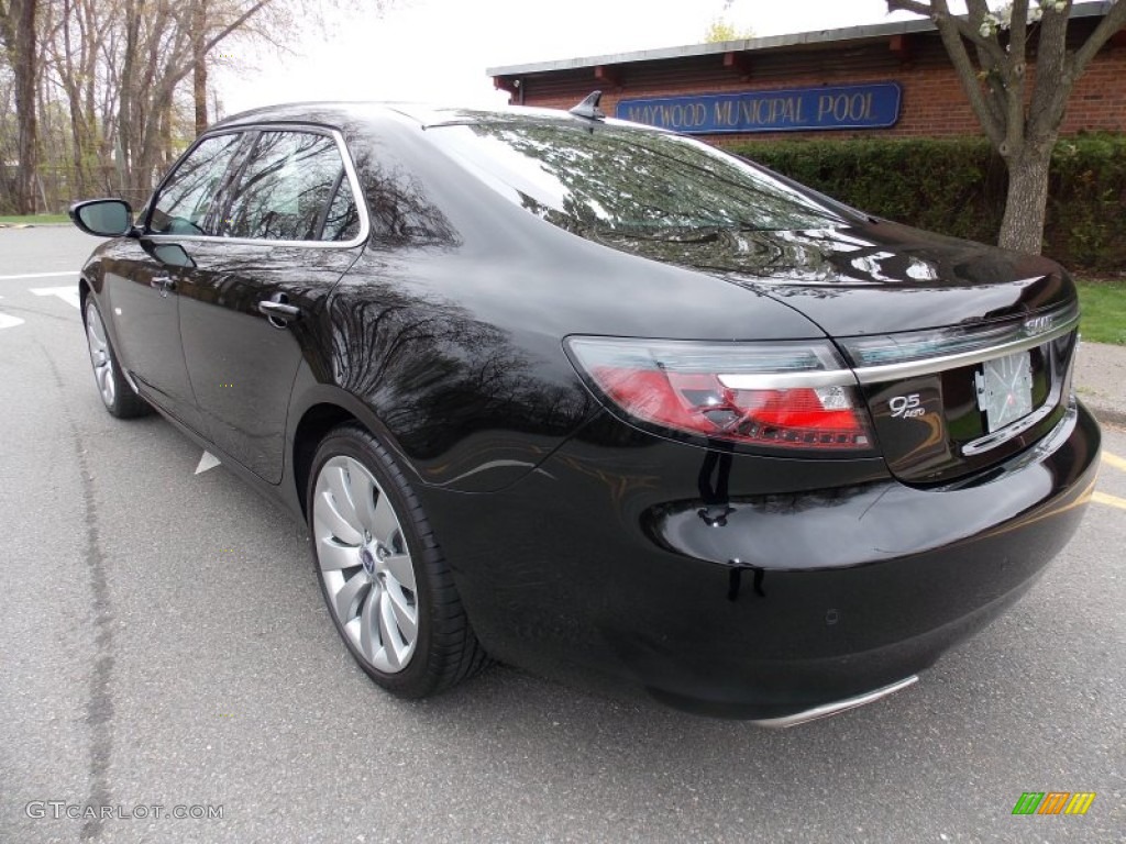 2011 9-5 Aero XWD Sedan - Black / Jet Black photo #3
