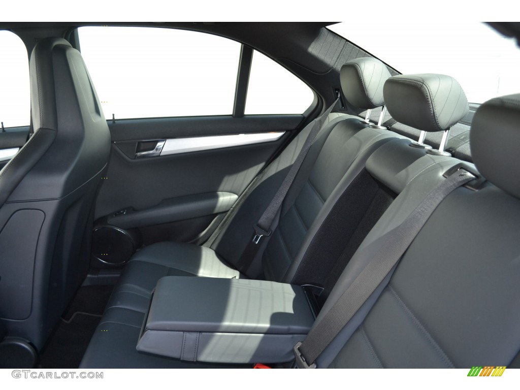 2009 Mercedes-Benz C 63 AMG Rear Seat Photo #80133642
