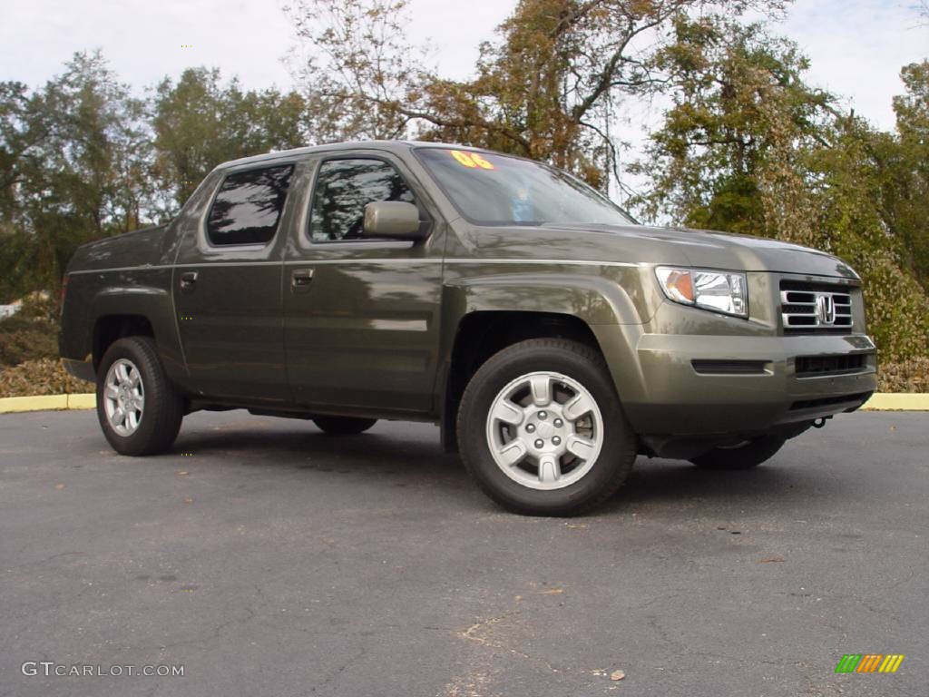 2006 Ridgeline RTS - Amazon Green Metallic / Olive photo #1