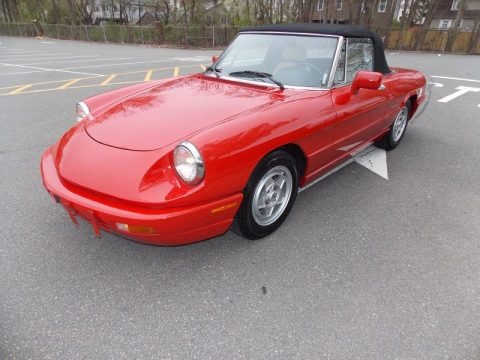 1991 Alfa Romeo Spider 2000 Data, Info and Specs