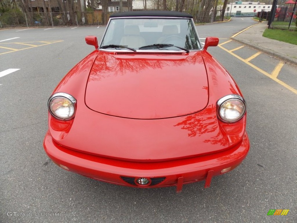 Rosso Red 1991 Alfa Romeo Spider 2000 Exterior Photo #80134077