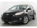 2012 Tuxedo Black Metallic Ford Focus SEL Sedan  photo #2