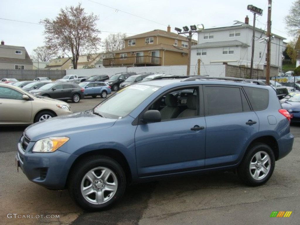 Pacific Blue Metallic 2010 Toyota RAV4 I4 4WD Exterior Photo #80134156